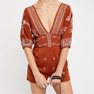 NWT FREE PEOPLE Azealia azalia romper